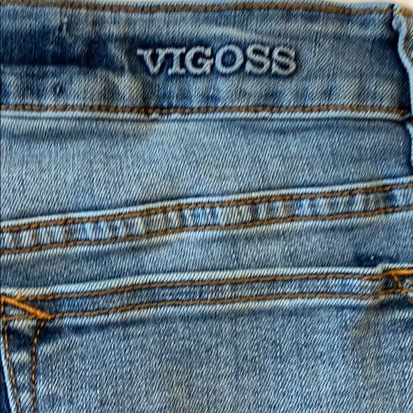 Vigoss Marley Super Skinny Raw Hem Jeans Size 30 - Picture 3 of 12